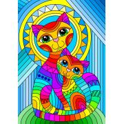 Puzzle Enjoy Gato e Gatinho Inseparáveis de 1000 Peças
