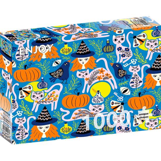 Puzzle Enjoy Gatos Encantados de 1000 Peças