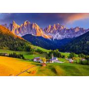 Puzzle Enjoy da Igreja nas Montanhas Dolomitas de 1000