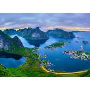 Puzzle Enjoy Ilhas Lofoten Noruega de 1000 Peças