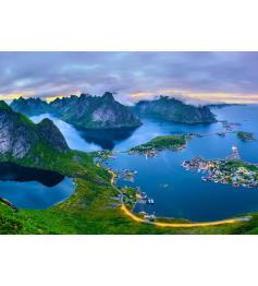 Puzzle Enjoy Ilhas Lofoten Noruega de 1000 Peças