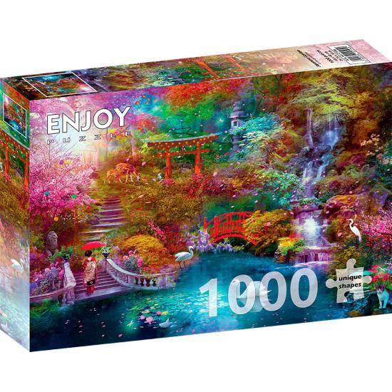 Puzzle Enjoy Jardim Japonês de 1000 peças