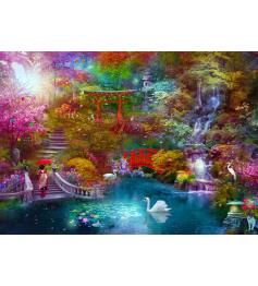 Puzzle Enjoy Jardim Japonês de 1000 peças