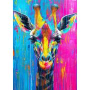 Puzzle Enjoy Girafa Pintada de 1000 peças
