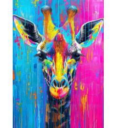Puzzle Enjoy Girafa Pintada de 1000 peças