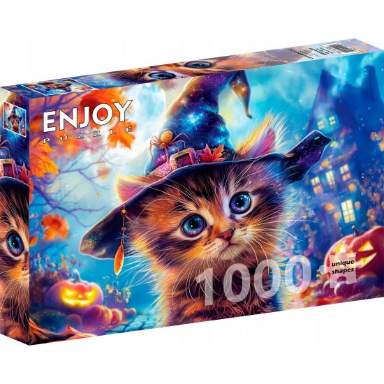 Puzzle Enjoy Gatinha Bruxa de 1000 peças