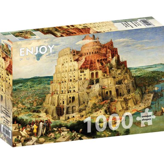 Puzzle Enjoy A Torre de Babel de 1000 Pzs