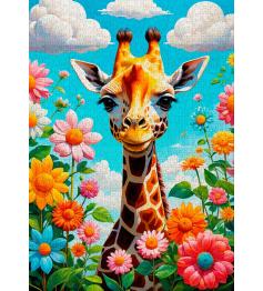 Puzzle Enjoy Girafa Fofa de 1000 peças