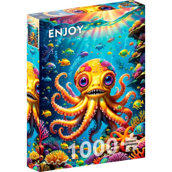 Puzzle Enjoy Polvo Fofo de 1000 peças