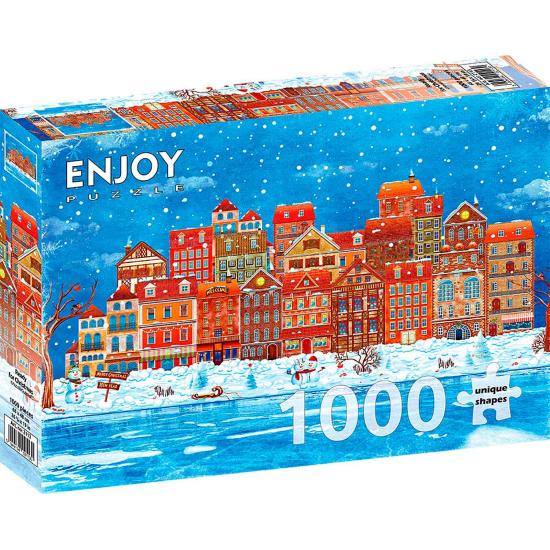 Puzzle Enjoy Pronto para o Natal de 1000 Peças