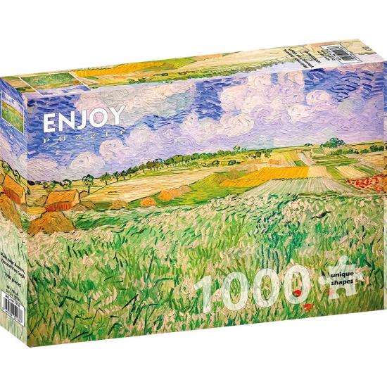 Puzzle Enjoy Simples Perto de Auvers 1000 Pçs Puzzle Enjoy Simples Perto de Auvers 1000 Pçs