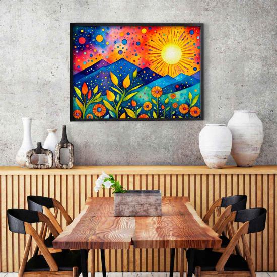 Puzzle Enjoy Chuva Do Pôr Do Sol de 1000 peças