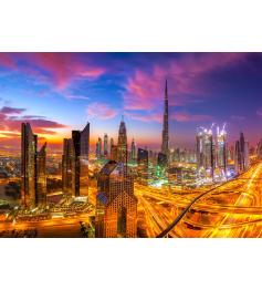 Puzzle Enjoy Manhã no Centro de Dubai de 1000 Peças