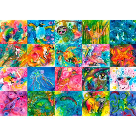 Puzzle Enjoy Magia Animal de 1000 Peças Puzzle Enjoy Magia Animal de 1000 Peças