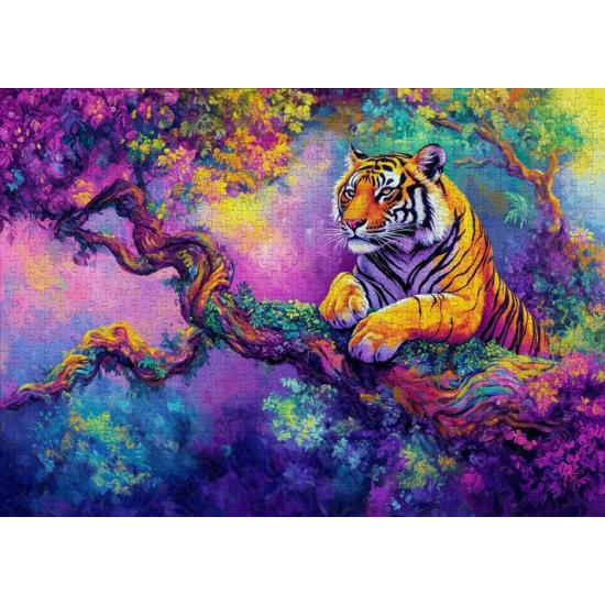 Puzzle Enjoy Majestade Da Selva de 1000 peças