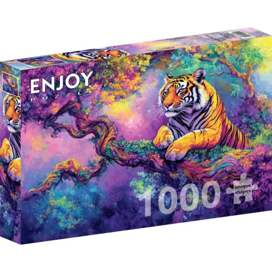 Puzzle Enjoy Majestade Da Selva de 1000 peças