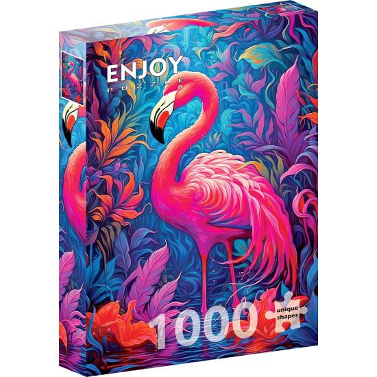 Puzzle Enjoy Milagre Flamingo de 1000 peças Puzzle Enjoy Milagre Flamingo de 1000 peças