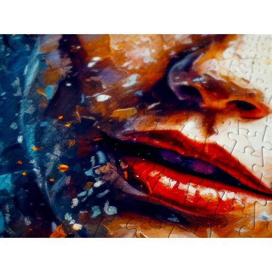 Puzzle Enjoy Olhar Gelado de 1000 peças