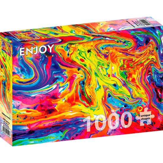 Puzzle Enjoy Mármore Arco-Íris de 1000 Peças
