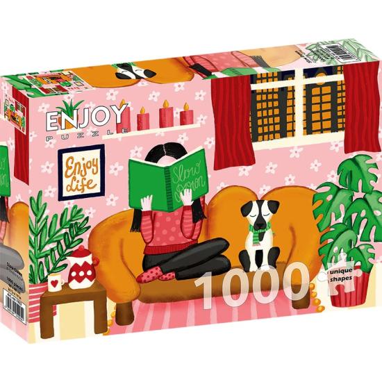 Puzzle Enjoy Mais Devagar de 1000 Peças