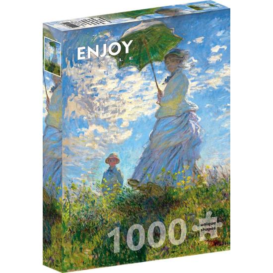 Puzzle Enjoy Mulher com Guarda-chuva 1000 Peças