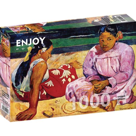 Puzzle Enjoy Women of Tahiti na Praia de 1000 Pzs