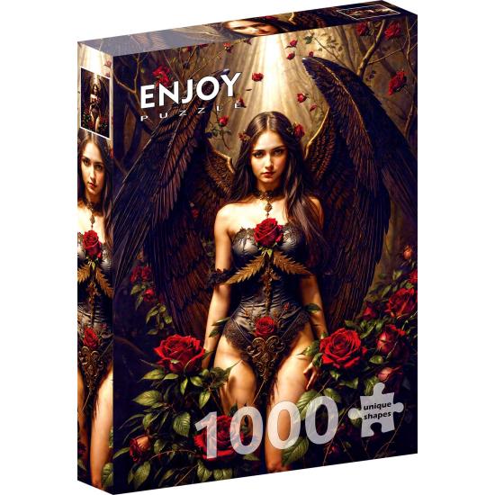 Puzzle Enjoy Anjo Sombrio de 1000 peças