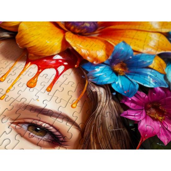 Puzzle Enjoy Garota Florida de 1000 peças