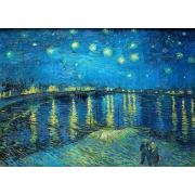 Puzzle Enjoy a noite estrelada sobre o Rhône 1000 Pcs