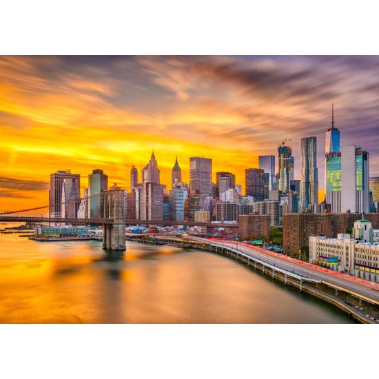 Puzzle Enjoy Nova York ao Anoitecer de 1000 Peças