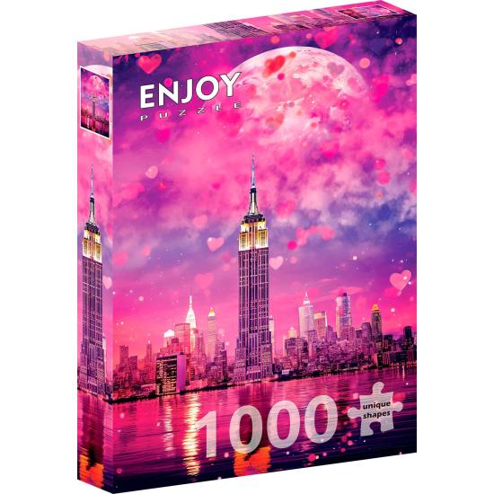 Puzzle Enjoy Nova York Apaixonado de 1000 peças Puzzle Enjoy Nova York Apaixonado de 1000 peças