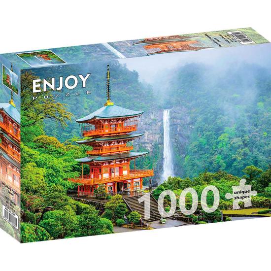 Puzzle Enjoy Pagode Seiganto-ji, Japão de 1000 Peças