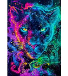Puzzle Enjoy Pantera Neon de 1000 peças