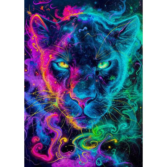 Puzzle Enjoy Pantera Neon de 1000 peças