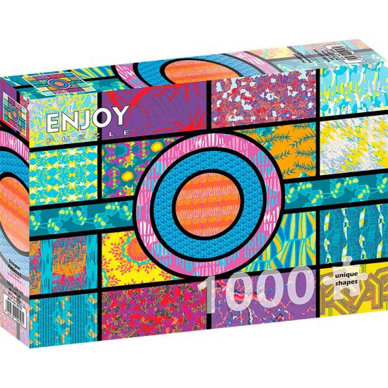 Puzzle Enjoy Padrões de Designer 2 de 1000 Peças