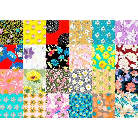 Puzzle Enjoy Padrões Florais de 1000 Peças Puzzle Enjoy Padrões Florais de 1000 Peças