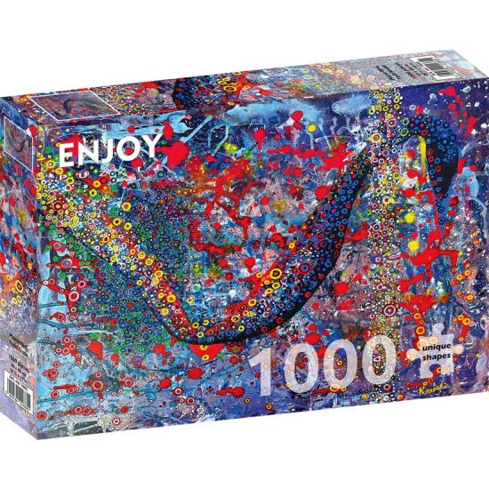 Puzzle Enjoy Pássaro Emplumado de 1000 Peças
