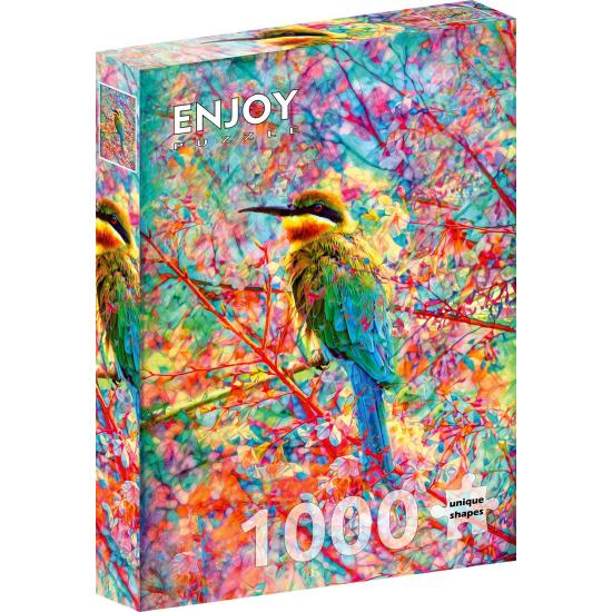 Puzzle Enjoy Pássaro Feliz de 1000 peças Puzzle Enjoy Pássaro Feliz de 1000 peças