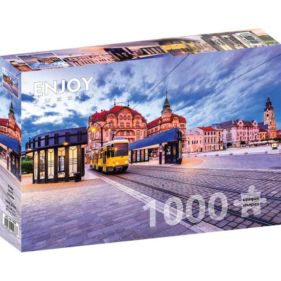 Puzzle Enjoy da Union Square em Oradea, Romênia de 100
