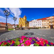 Puzzle Enjoy Union Square em Timisoara, Romênia de 1000 Pzs