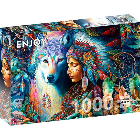 Puzzle Enjoy Princesa Nativa de 1000 peças