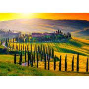 Puzzle Enjoy Pôr do Sol da Toscana de 1000 Peças