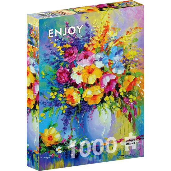 Puzzle Enjoy Buquê de Flores de Verão de 1000 Peças