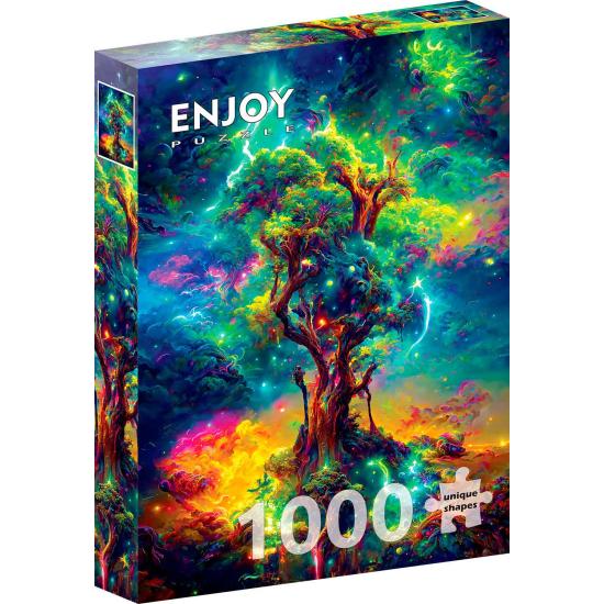 Puzzle Enjoy Árvore Da Vida Cósmica de 1000 peças