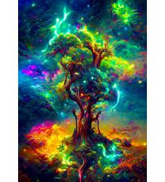 Puzzle Enjoy Árvore Da Vida Cósmica de 1000 peças