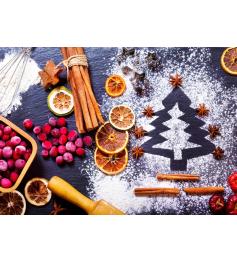 Puzzle Enjoy Árvore de Natal na Cozinha de 1000 Peças