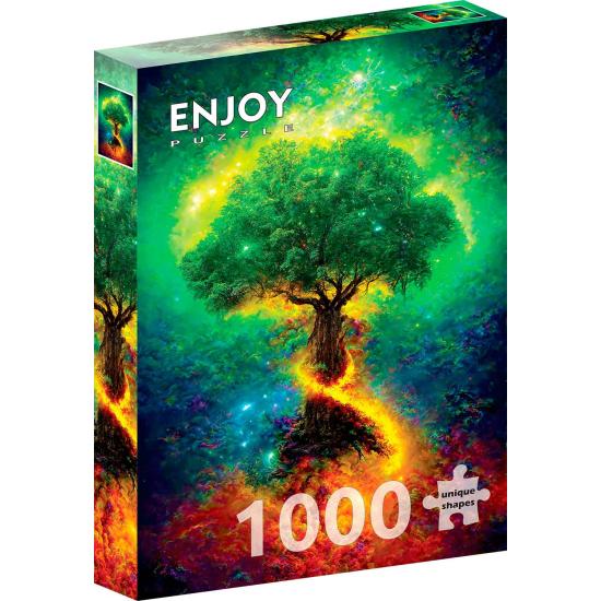 Puzzle Enjoy Árvore Da Vida Nórdica de 1000 peças