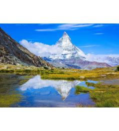 Puzzle Enjoy Reflexo Do Pico Matterhorn de 1000 peças