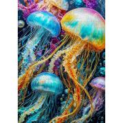 Puzzle Enjoy Brilho Da Água-Viva de 1000 peças
