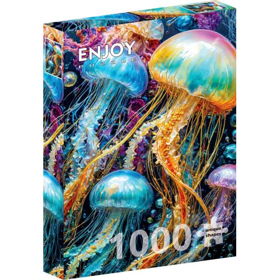 Puzzle Enjoy Brilho Da Água-Viva de 1000 peças
